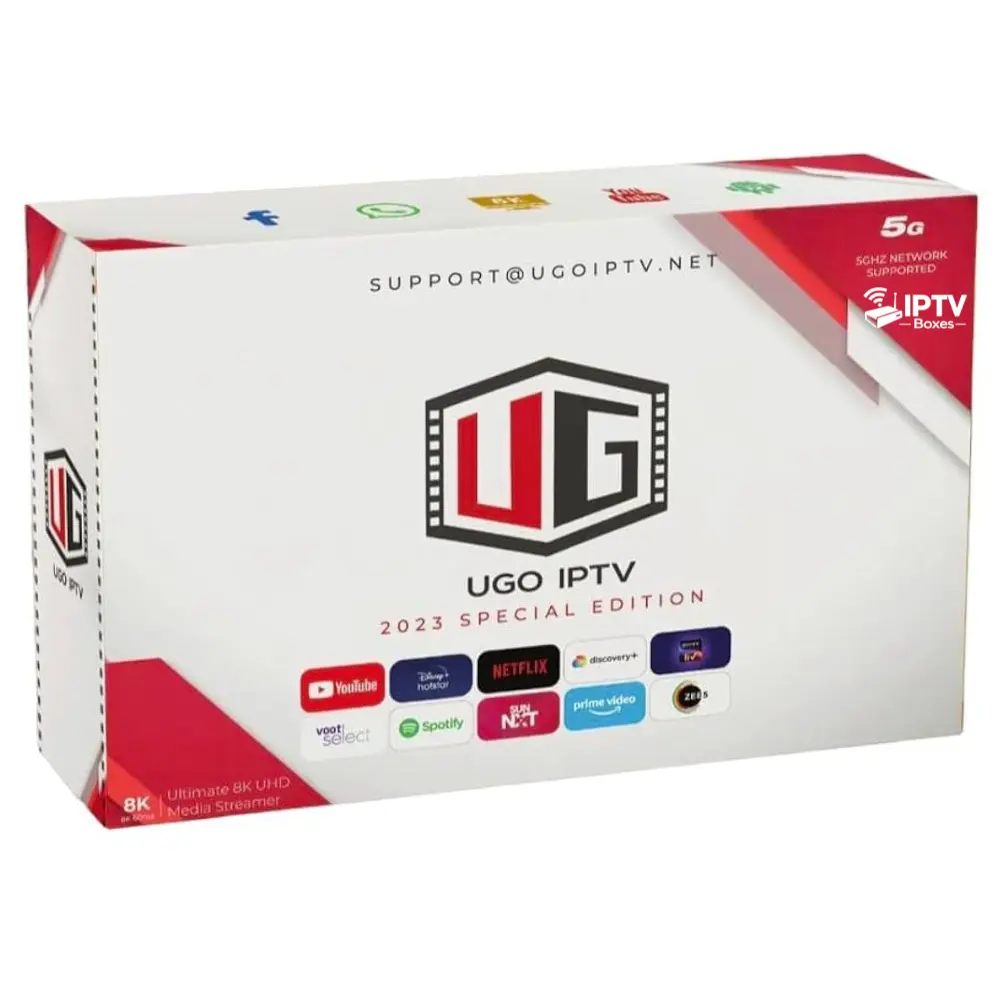 UGO IPTV Box in Dubai, UAE | Best IPTV Box with Subscription for 12,000+ Channels & Movies
