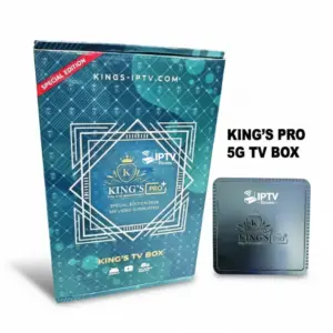 Kings Pro IPTV Box in Dubai, UAE – 32GB RAM, 512GB Storage, Android 10, 14K Ultra HD Streaming TV Box